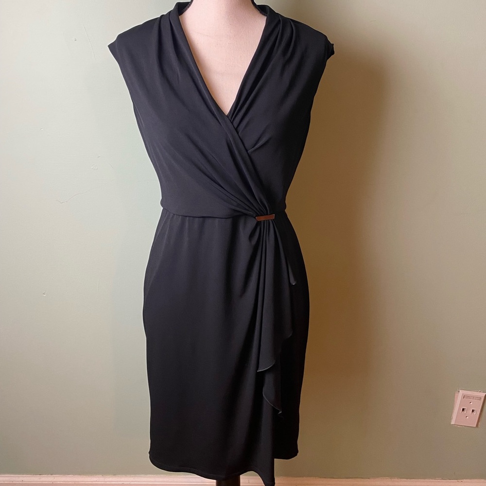 White  Black  black dress